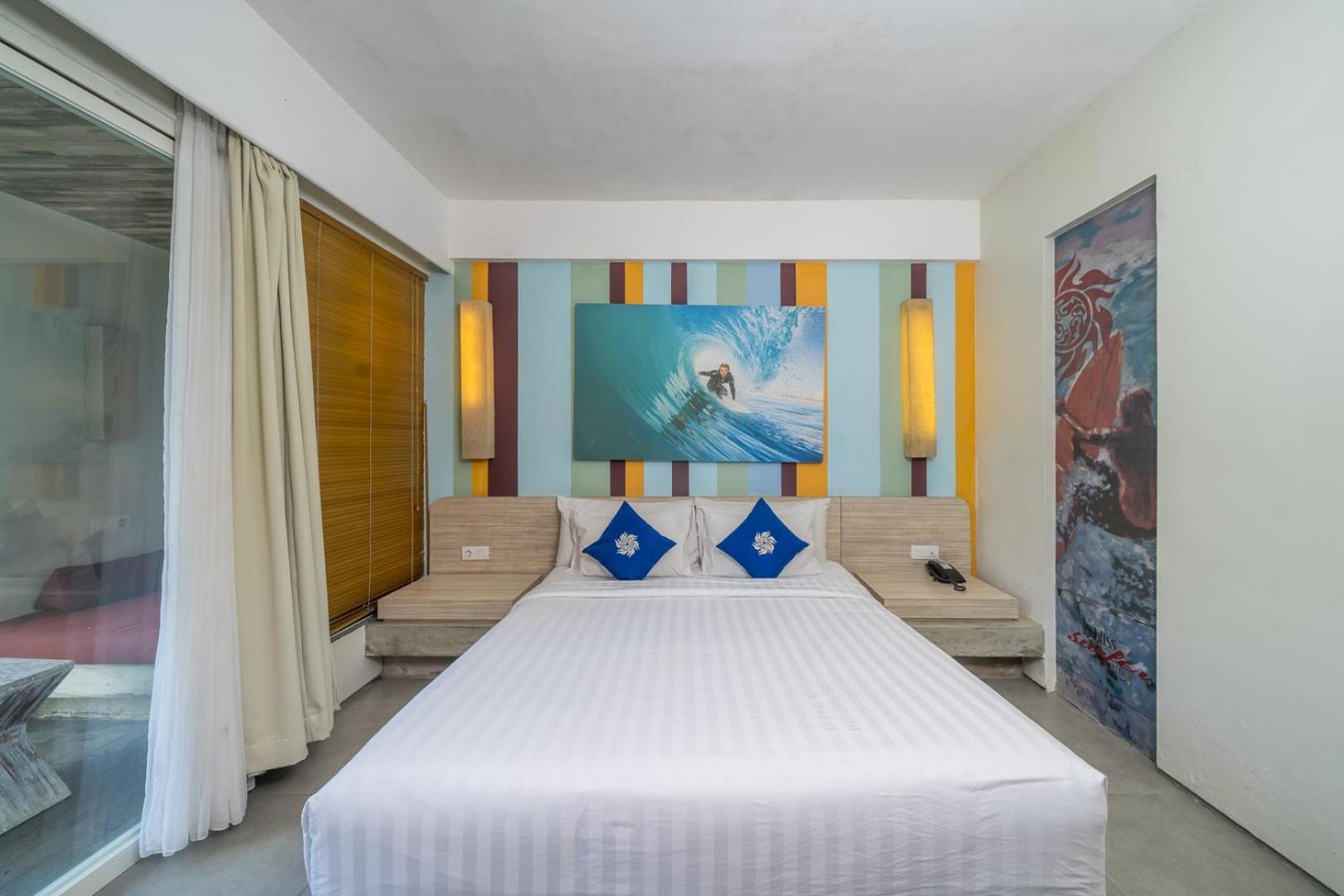 Bliss Surfer Hotel Legian Exterior foto
