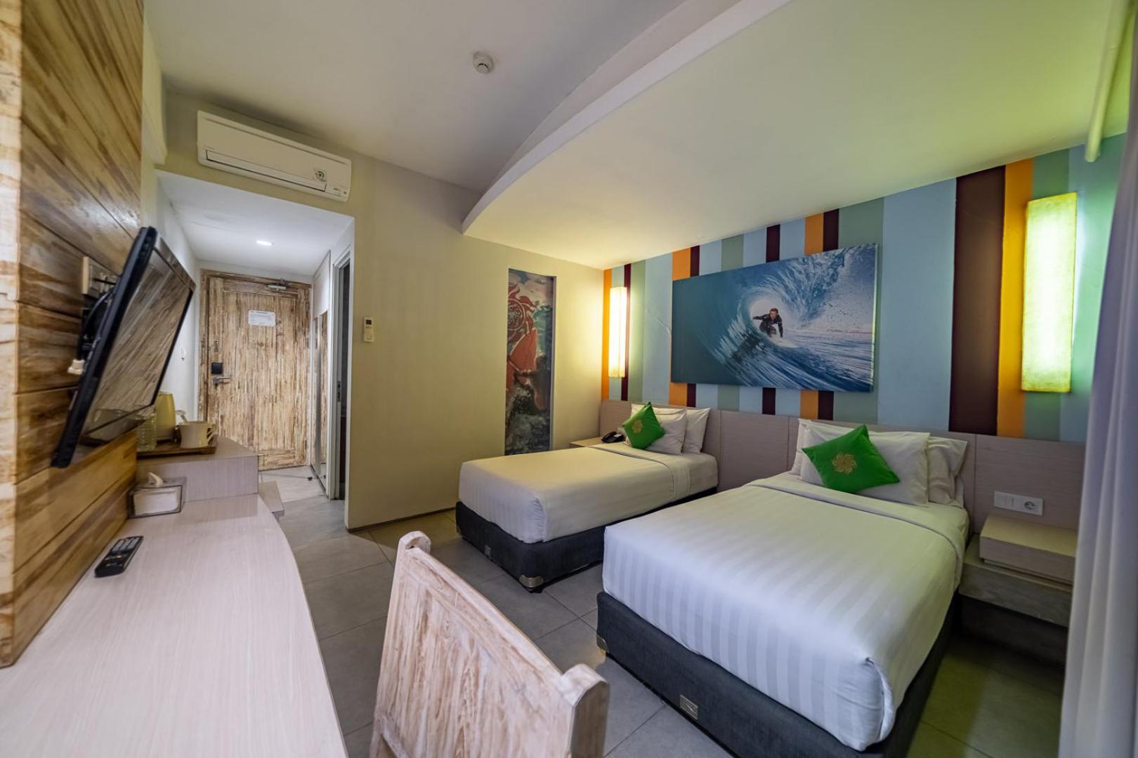 Bliss Surfer Hotel Legian Exterior foto