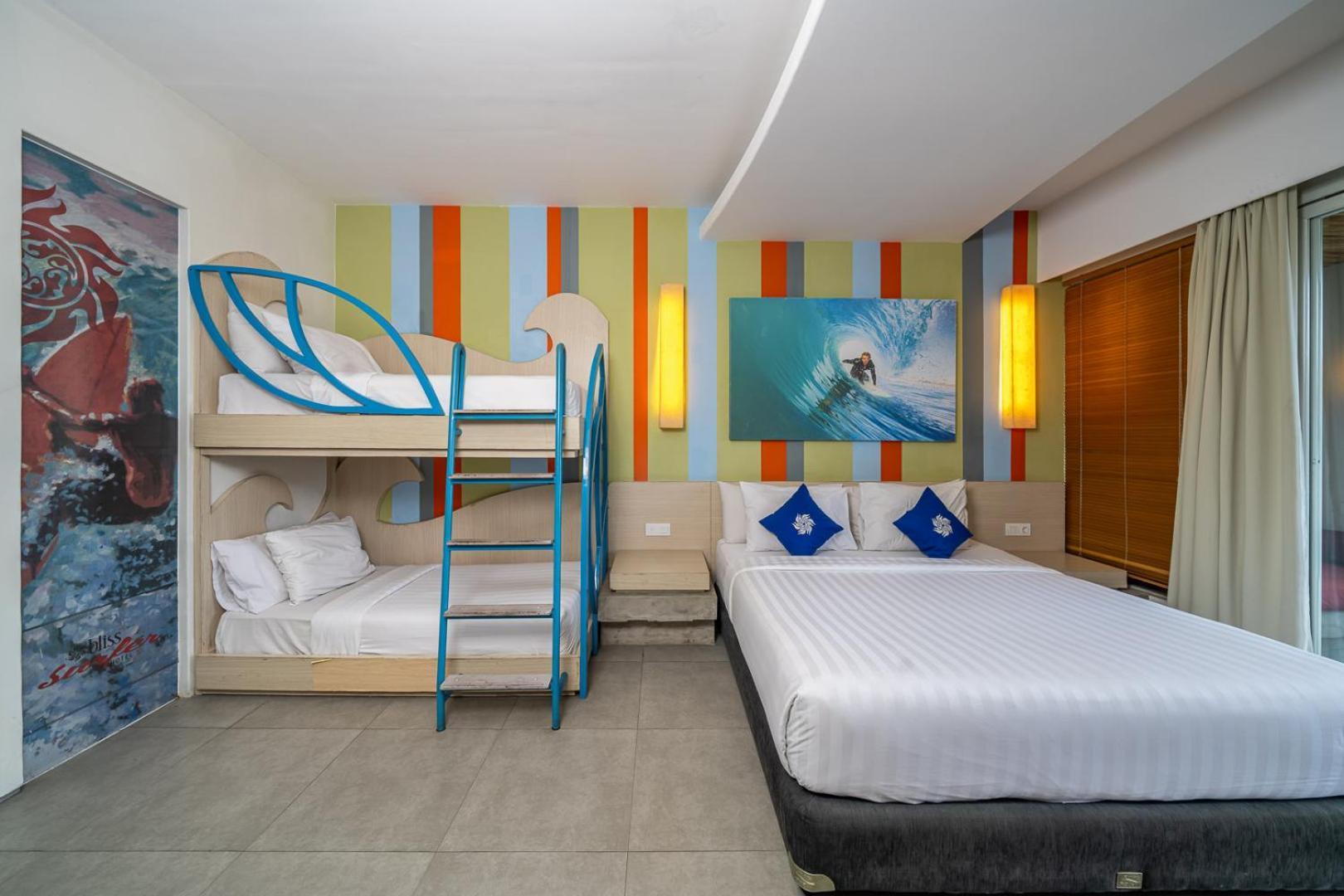 Bliss Surfer Hotel Legian Exterior foto