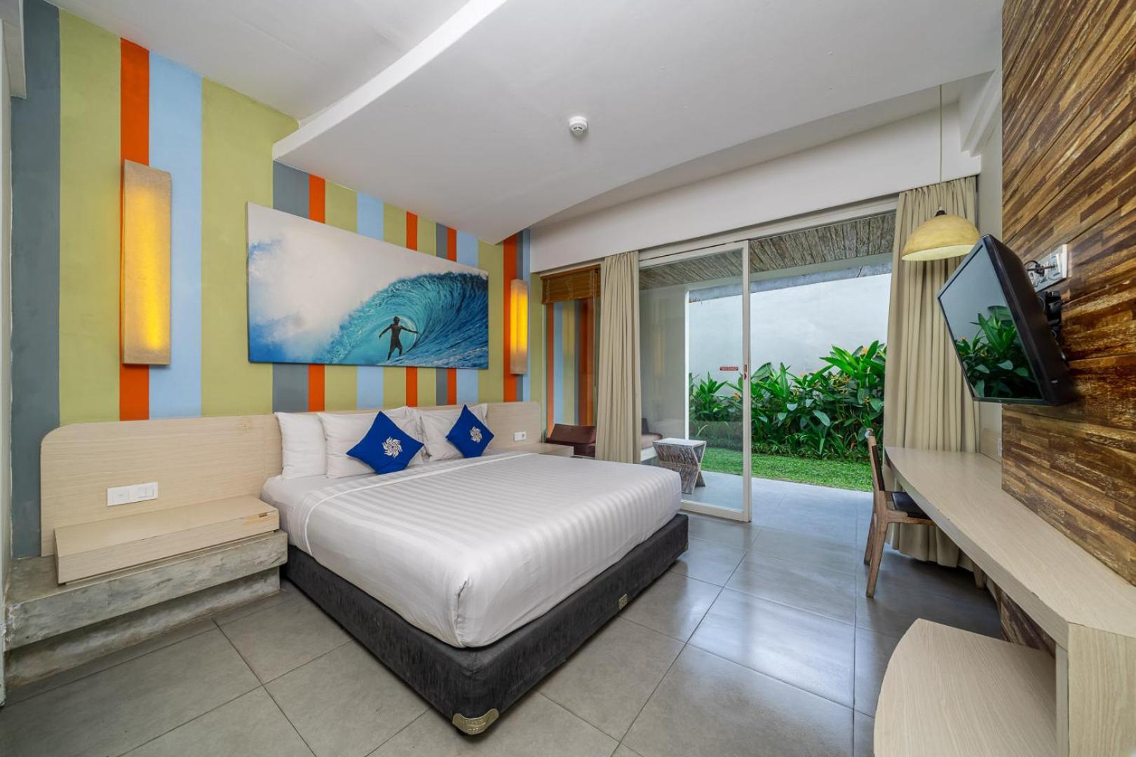 Bliss Surfer Hotel Legian Exterior foto