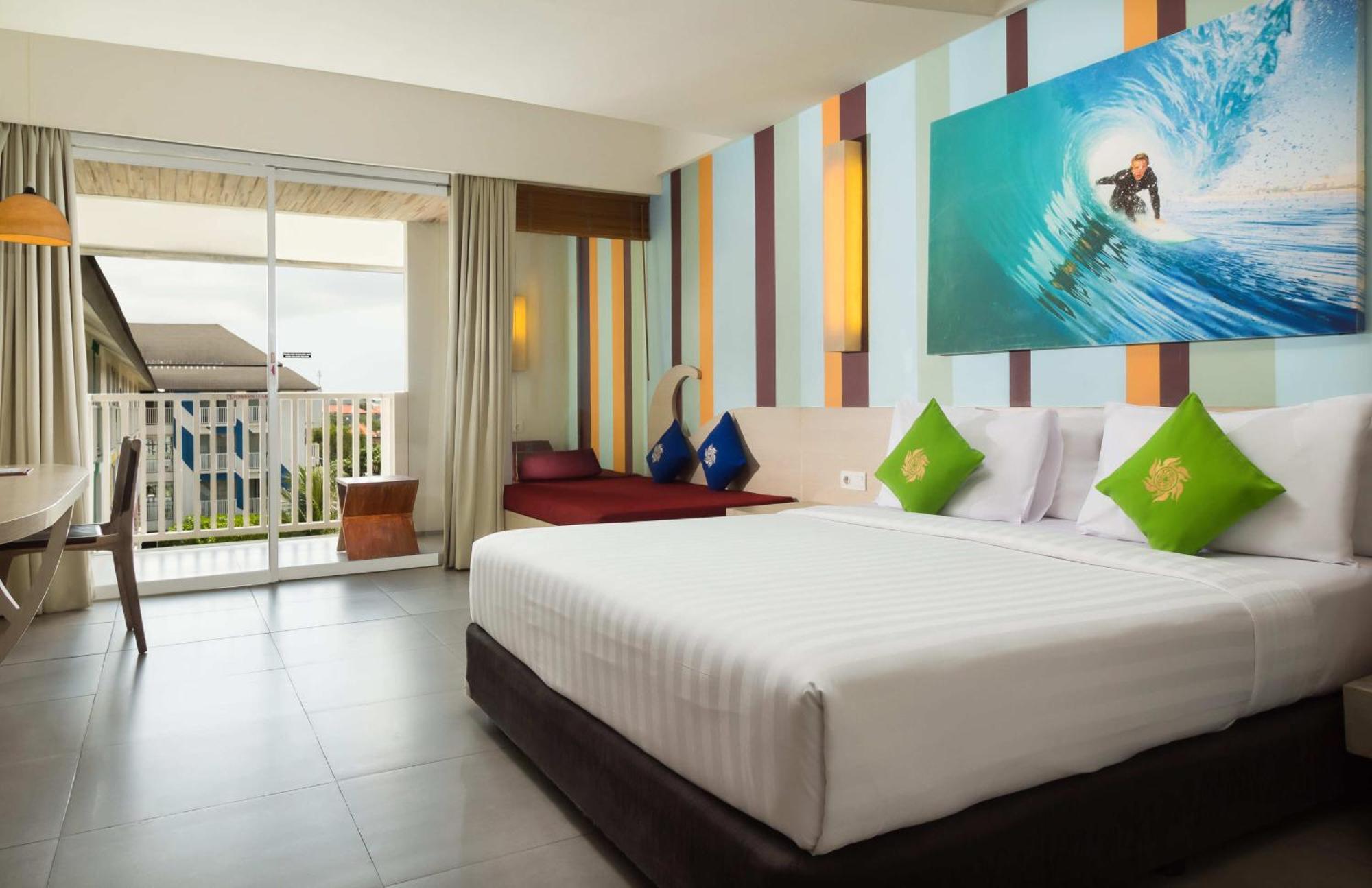 Bliss Surfer Hotel Legian Exterior foto