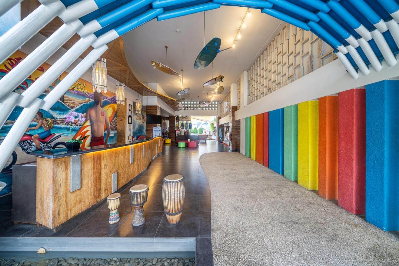 Bliss Surfer Hotel Legian Exterior foto