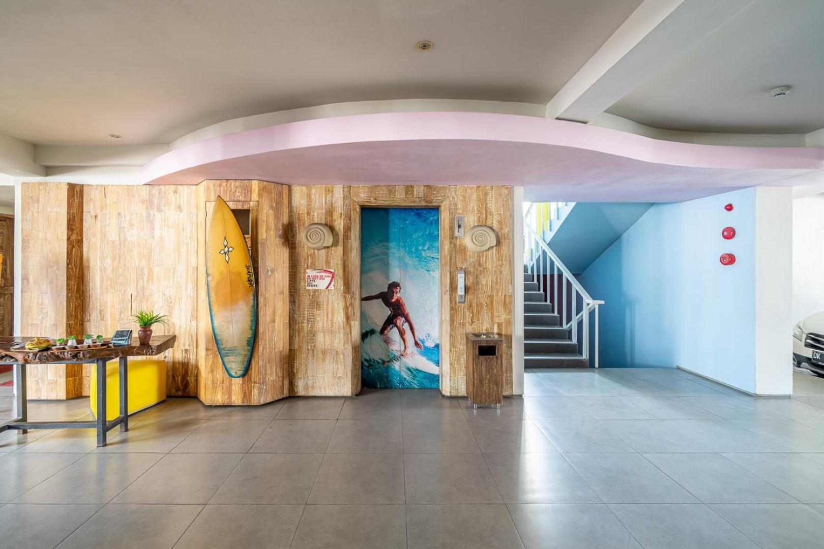 Bliss Surfer Hotel Legian Exterior foto